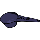 download Measuring Cup clipart image with 180 hue color