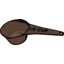 download Measuring Cup clipart image with 315 hue color