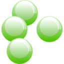 download Bubble clipart image with 135 hue color