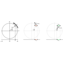 download Shm Projection Of Circular Motion clipart image with 135 hue color