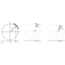 download Shm Projection Of Circular Motion clipart image with 270 hue color