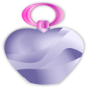 download Valentines Day Parfume clipart image with 270 hue color