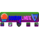 download Doudoulinux clipart image with 180 hue color