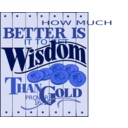 download Wisdom Proverbs 16 For Plotters clipart image with 180 hue color