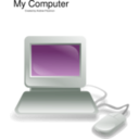 download Computer clipart image with 90 hue color