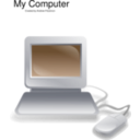 download Computer clipart image with 180 hue color
