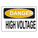 download Danger High Voltage Alt 3 clipart image with 45 hue color