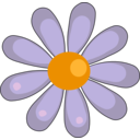 download Funnyflower 02 clipart image with 0 hue color