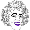 download Clown Val clipart image with 270 hue color