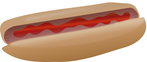 Hot Dog With Ketchup