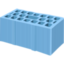 download Brick clipart image with 180 hue color