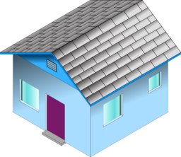 Small Blue House