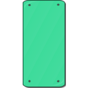download Blue Pane clipart image with 270 hue color
