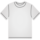 download T Shirt White clipart image with 135 hue color