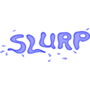 download Slurp clipart image with 225 hue color