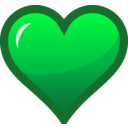 download Red Heart Icon clipart image with 135 hue color