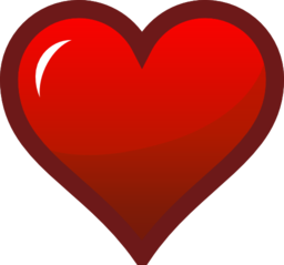 Red Heart Icon