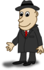 Comic Characters Businessman