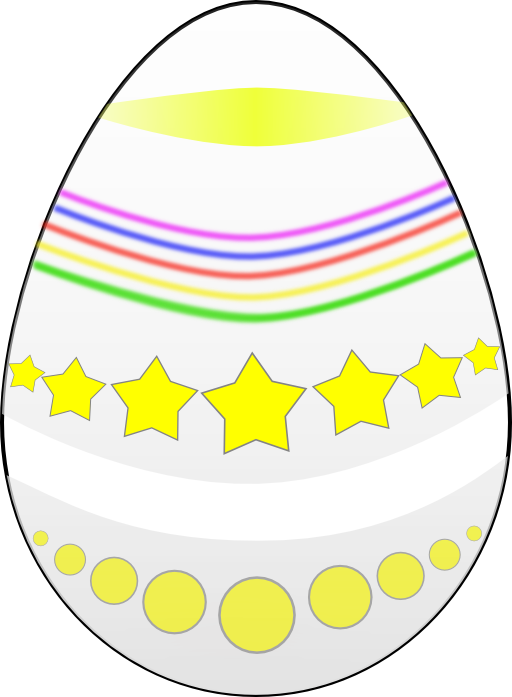 Easter Egg Painted