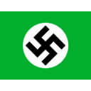 download Nazi Historic Flag clipart image with 135 hue color