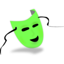 download Mask clipart image with 90 hue color