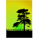 download Cedar Sunset clipart image with 45 hue color