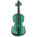 download Violin clipart image with 135 hue color
