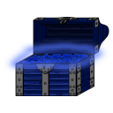 download Treasure Chest clipart image with 180 hue color