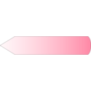 download Arrow Left Magenta clipart image with 45 hue color