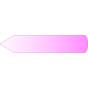 Arrow Left Magenta