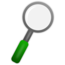 download Magnifying Glass clipart image with 90 hue color