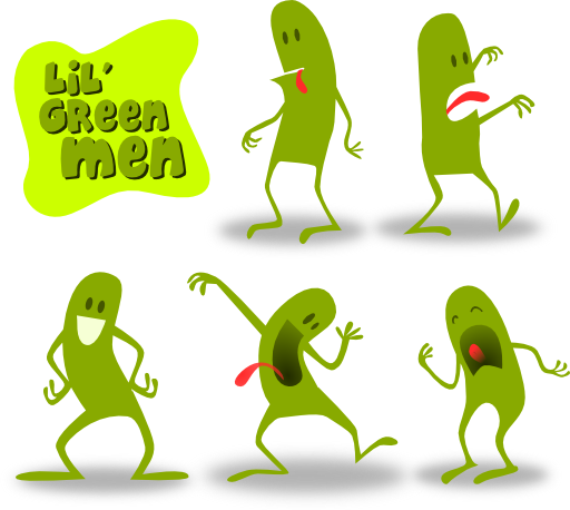 Lil Green Men