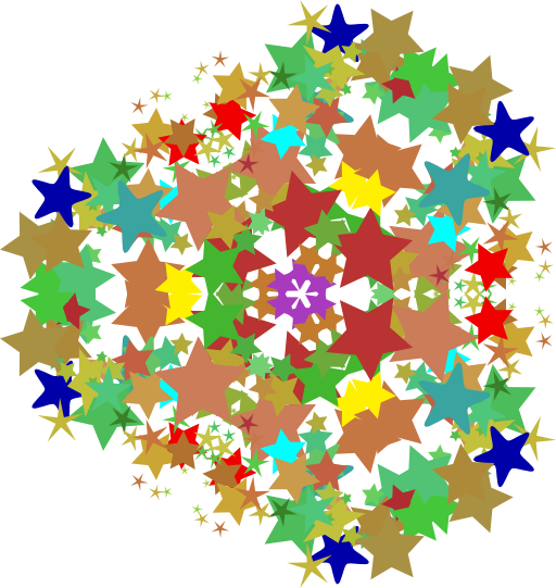 Kaleidoscope 3 Fold Symmetry