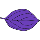 download Oval Leaf 2 clipart image with 180 hue color