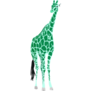 download Giraffe clipart image with 135 hue color