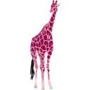 download Giraffe clipart image with 315 hue color