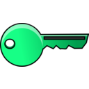 download Key Gold clipart image with 90 hue color