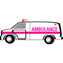 download Ambulance clipart image with 90 hue color
