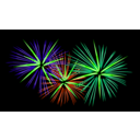 download Fireworks clipart image with 45 hue color