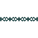 download Border Ornament 6 clipart image with 180 hue color