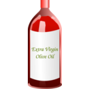 download Extra Virgin Olive Oil Bottle clipart image with 315 hue color