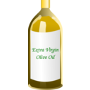 download Extra Virgin Olive Oil Bottle clipart image with 0 hue color