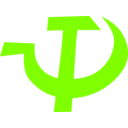 download Hammer And Sickle clipart image with 90 hue color