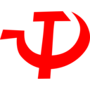 download Hammer And Sickle clipart image with 0 hue color