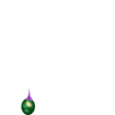 download Brinjal clipart image with 180 hue color