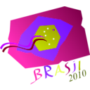 download Brasil Na Copa 2010 clipart image with 225 hue color