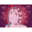 download Linda Fairy Butterflies clipart image with 315 hue color