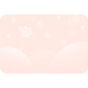 download Soft Blue Snowflakes clipart image with 135 hue color
