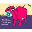 download Wild Thing clipart image with 135 hue color