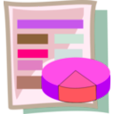 download Spreadsheet clipart image with 270 hue color